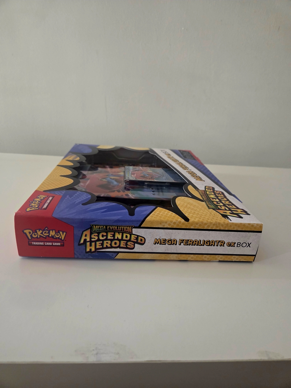 Pokemon Mega Evolution Ascended Heroes  Mega Feraligatr ex Box - Picture 4 of 5